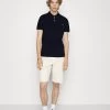 Pier One 2 Pack - Polo Shirt - Blue/Bordeaux
