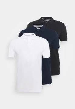 Pier One 3 Pack - Polo Shirt - Black/Dark Blue/White 14 Pier One 3 Pack - Polo Shirt - Black/Dark Blue/White -Clothing Promotion Shop 07cf99c8248048ac91837e46ad87ad09