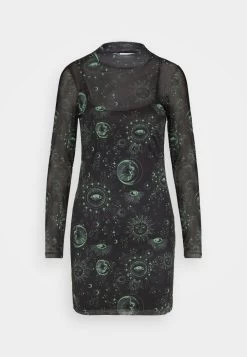 Noisy May Carrie Highneck Dress - Shift Dress - Black 12 Noisy May Carrie Highneck Dress - Shift Dress - Black -Clothing Promotion Shop 0aa915885aa64548b8c98dd2f3a6217b