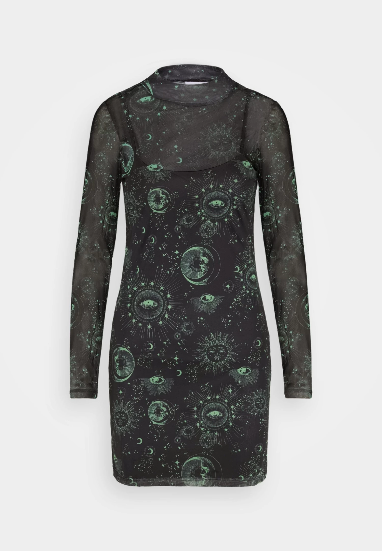 Noisy May Carrie Highneck Dress - Shift Dress - Black 7 Noisy May Carrie Highneck Dress - Shift Dress - Black - Image 5