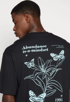 YOURTURN Chest Tee Unisex - Print T-Shirt - 802 - Black -Clothing Promotion Shop 0e4b4081586c44b38413d45691796242