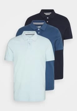 Pier One 3 Pack - Polo Shirt - Light Blue/Blue/Dark Blue -Clothing Promotion Shop 0ff6d1a0739145f6be830ca146804cdf
