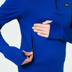 Gore Wear GORE® Wear | Men's Everyday Thermo 1/4-Zip -Clothing Promotion Shop 100939BL00 M GORE Wear EverydayThermo14 Zip sidezip