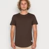 Jack & Jones Jjenoa Ss Crew Neck Noos - Basic T-Shirt - Mulch