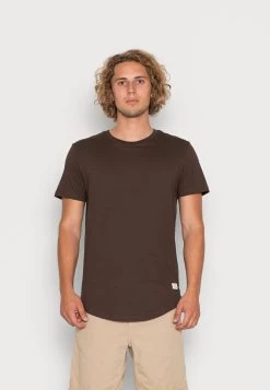 Jack & Jones Jjenoa Ss Crew Neck Noos - Basic T-Shirt - Mulch