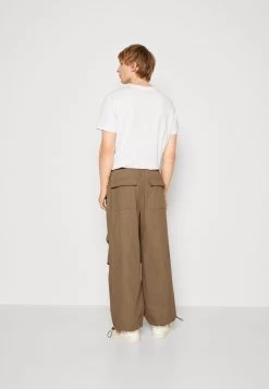 YOURTURN Unisex - Trousers - Brown -Clothing Promotion Shop 17dcbbd1abb24daba15398d62a26705d