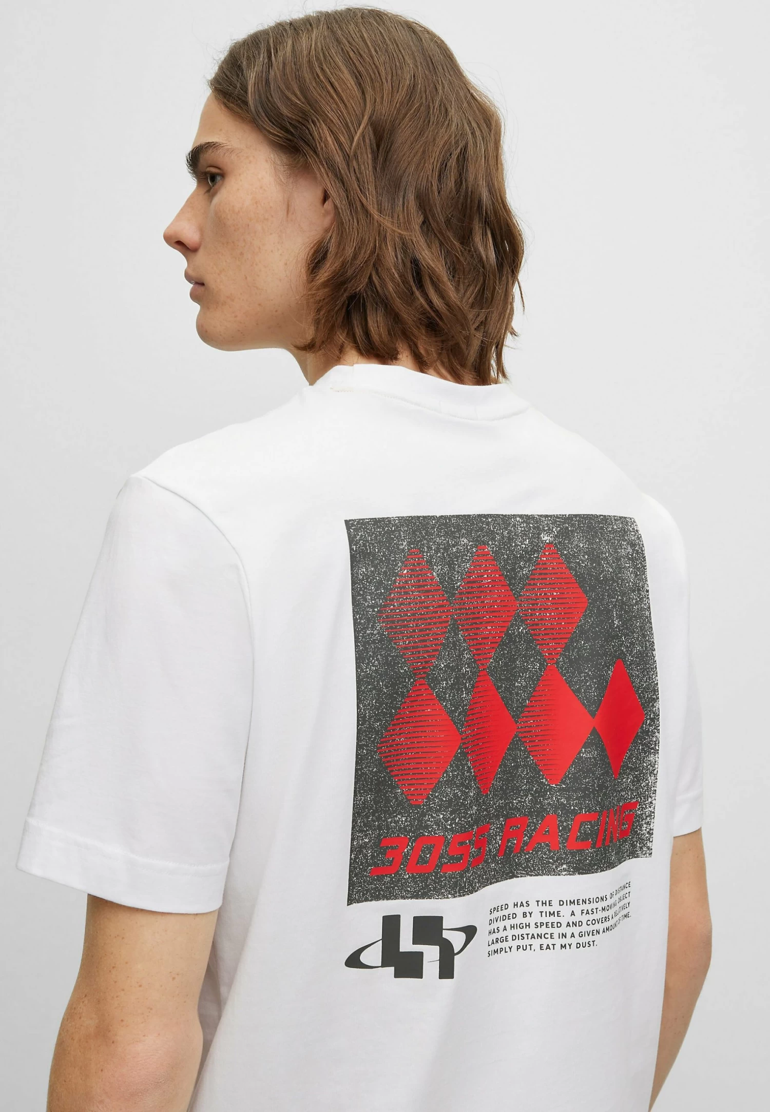 Boss Racing - Print T-Shirt - Whitezero 6 Boss Racing - Print T-Shirt - Whitezero - Image 4