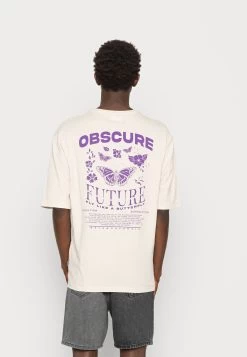 YOURTURN Nostalgia Future Tee Unisex - Print T-Shirt - Grey -Clothing Promotion Shop 25d52fe8e87745ada730c3e23ab9c79d