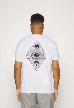 YOURTURN Eye Moon Tee Unisex - Print T-Shirt - White
