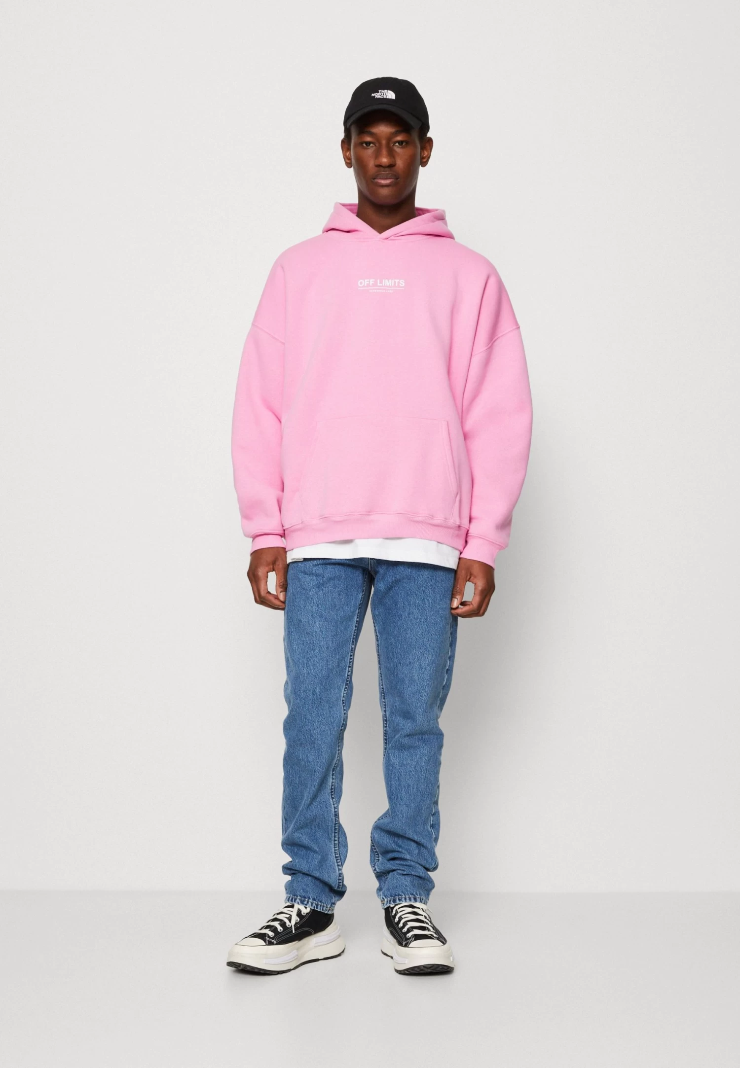 YOURTURN Unisex - Hoodie - Pink 4 YOURTURN Unisex - Hoodie - Pink - Image 2