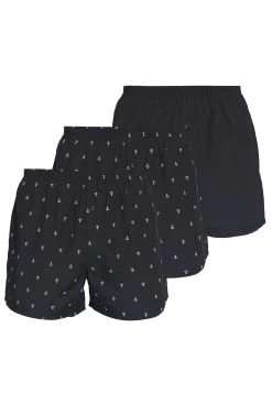 Pier One 3 Pack - Boxer Shorts - Dark Blue -Clothing Promotion Shop 3d937f499e3444f5855984e4f312b3ec