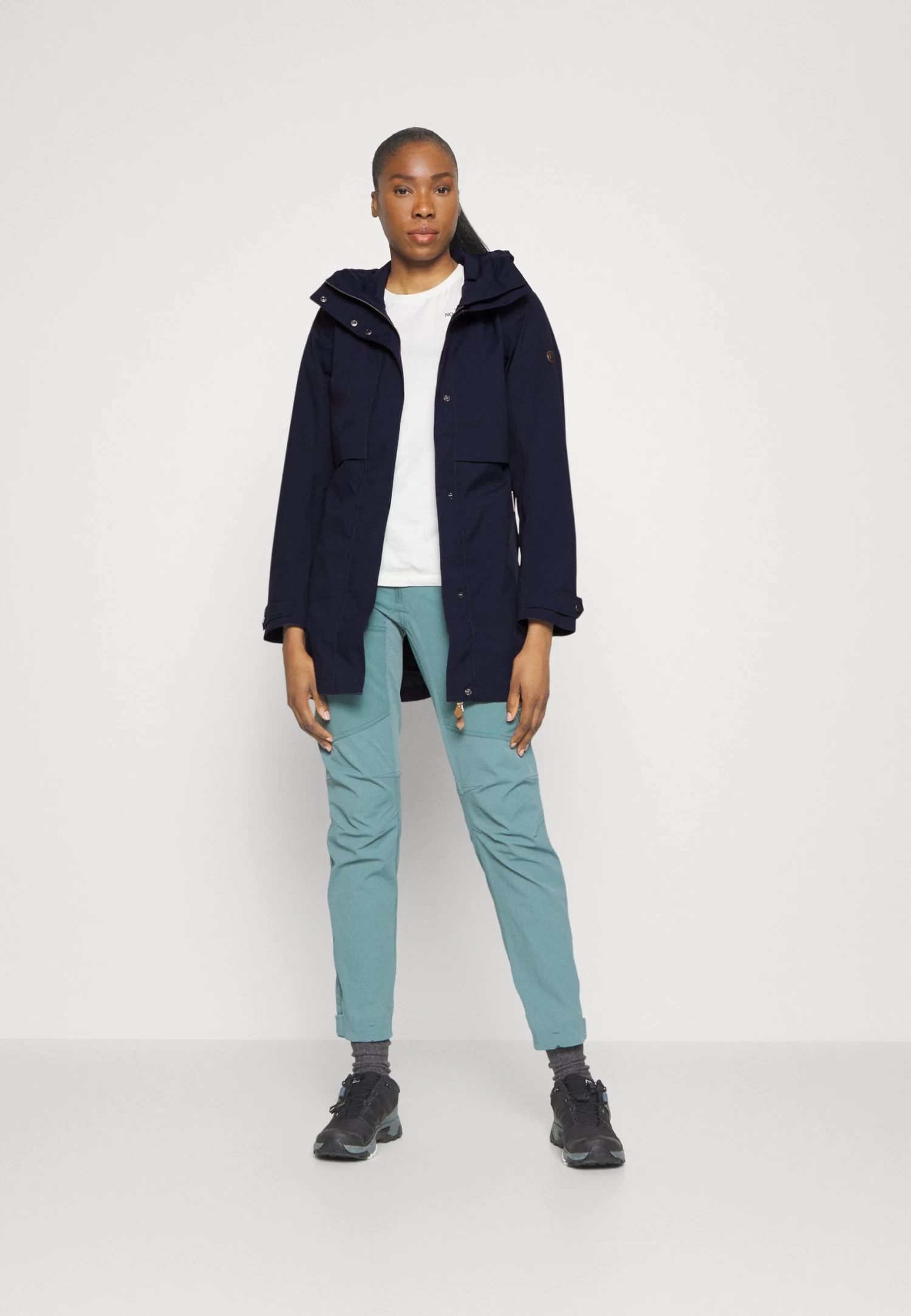 DIDRIKSONS Edith - Outdoor Jacket - Dark Night Blue 4 DIDRIKSONS Edith - Outdoor Jacket - Dark Night Blue - Image 2