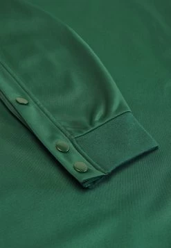 YOURTURN Unisex - Long Sleeved Top - Dark Green -Clothing Promotion Shop 470e13e4dd7d41de878ccc94e08c6851