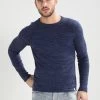 Pier One Jumper - Mottled Blue -Clothing Promotion Shop 494b8ce6c780444094639b558fcbc744