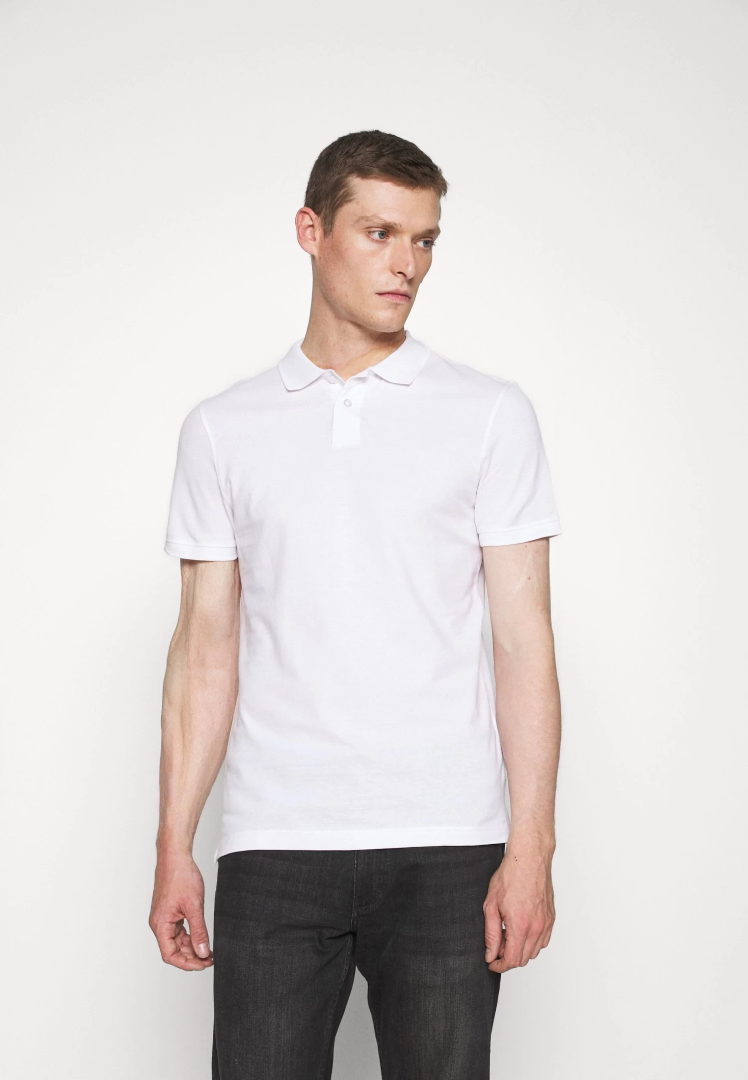 Pier One 3 Pack - Polo Shirt - Black/Dark Blue/White 4 Pier One 3 Pack - Polo Shirt - Black/Dark Blue/White - Image 2