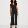 Wal G Fazza Ruffle- Jumpsuit - Black