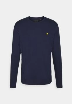 Lyle & Scott Long Sleeved Top - Navy -Clothing Promotion Shop 55b999d663774555addec690af620e09