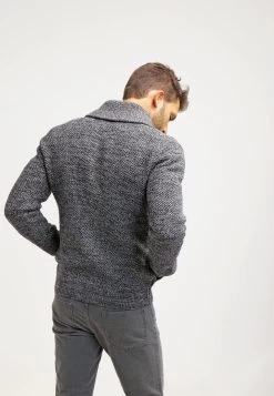 Pier One Cardigan - Dark Grey Melange -Clothing Promotion Shop 55ec5f933ede48b5aafe208d17b429c9