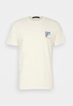 Kaotiko Mountain Minimal Unisex - Print T-Shirt - Ivory -Clothing Promotion Shop 566fd5f66d44465b95a53f4511f6abfa