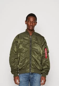 Clothing Promotion Shop 37 Alpha Industries Ma-1 Puckered - Bomber Jacket - Dark Olive