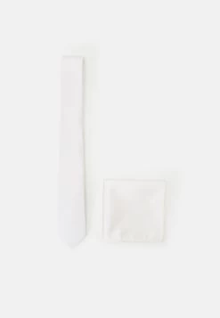 Pier One Set - Pocket Square - White