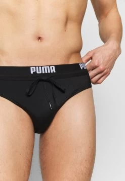 Puma Logo Swim Brief - Swimming Briefs - Black -Clothing Promotion Shop 5f18a92559324c3a9aa62ab01a259fe2