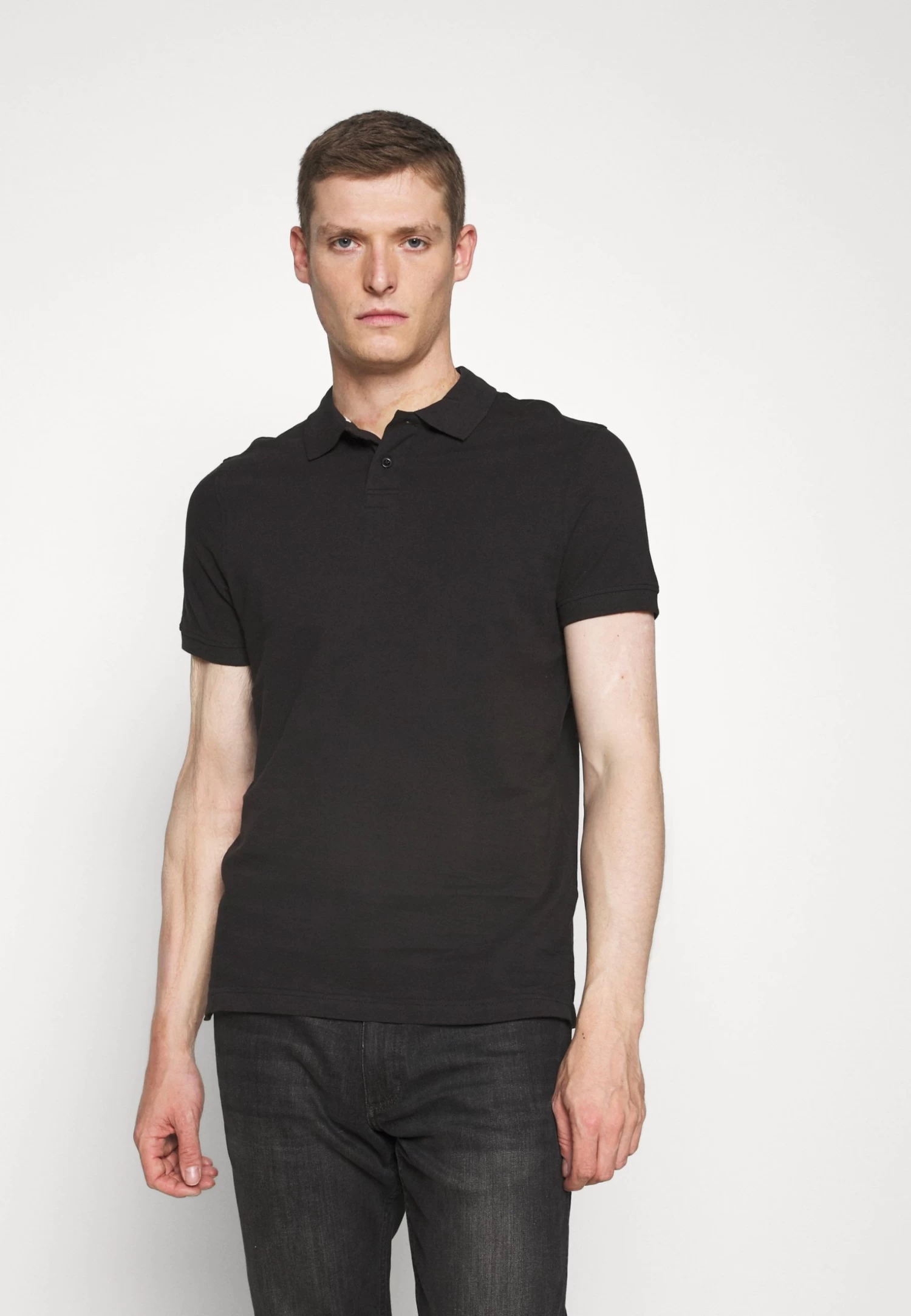 Pier One 3 Pack - Polo Shirt - Black/Dark Blue/White 6 Pier One 3 Pack - Polo Shirt - Black/Dark Blue/White - Image 4