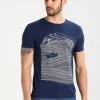 Pier One Print T-Shirt - Dark Blue/White 1 Pier One Print T-Shirt - Dark Blue/White -Clothing Promotion Shop 64dcfa08cf144e349da187221da4b0a4