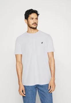 Pier One 5 Pack - Basic T-Shirt - White/Ark Green/Blue -Clothing Promotion Shop 66674594bddf4a3789b08e83d9341cf9