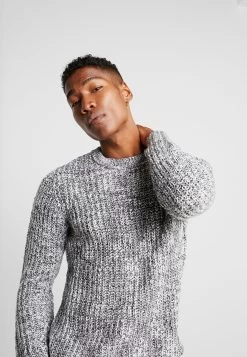 Pier One Jumper - Mottled Grey -Clothing Promotion Shop 66e128904fce4a72b01118990664f3e4