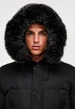 Aylmer Puffer Jacket - Winter Coat - Jet Black -Clothing Promotion Shop 738d86f016734073bf7715817b8ae28b