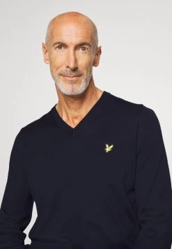 Lyle & Scott Golf V Neck - Jumper - Dark Navy -Clothing Promotion Shop 7421749ba1084dabbbf78df2b519a5d3