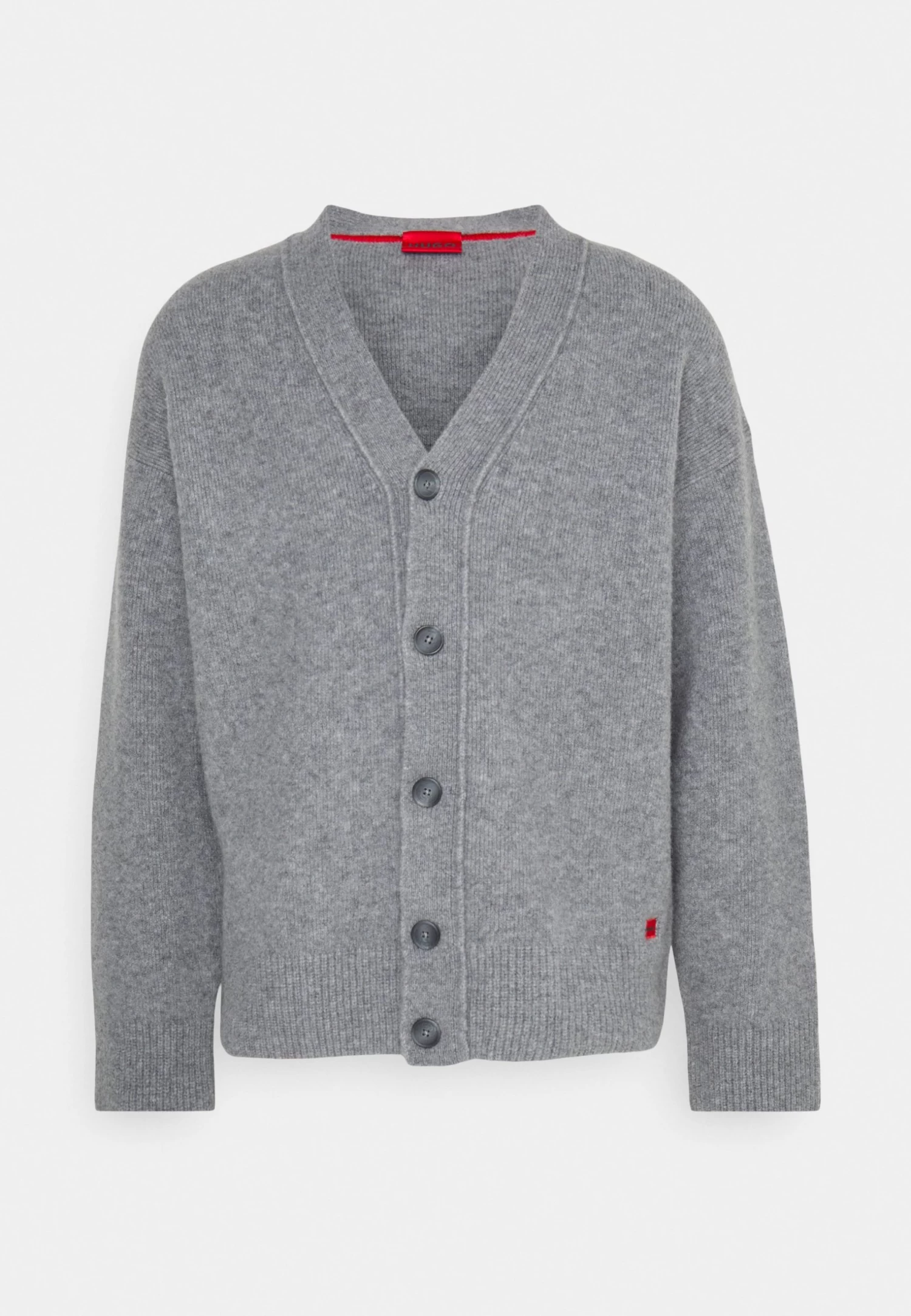 Hugo Sopro - Cardigan - Medium Grey 7 Hugo Sopro - Cardigan - Medium Grey - Image 5