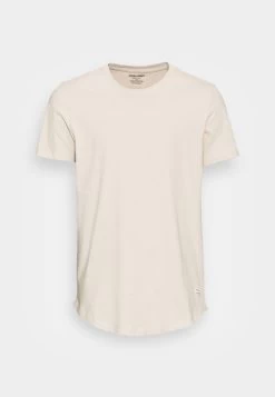 Jack & Jones Jjenoa Ss Crew Neck Noos - Basic T-Shirt - Moonbeam -Clothing Promotion Shop 7f0b0f5f8bfb4d04851f35fed50702df