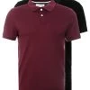 Pier One 2 Pack - Polo Shirt - Bordeaux/Black -Clothing Promotion Shop 80c61fbab13d4f348c95aacb92cd3122