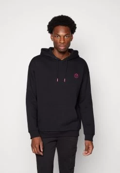 YOURTURN Embroidered Text Hoodie Unisex - Hoodie - Black -Clothing Promotion Shop 831f28d556604900b99533bf068001a6