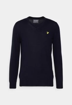 Lyle & Scott Golf V Neck - Jumper - Dark Navy -Clothing Promotion Shop 84365194244e410b880c48bdd17c581b