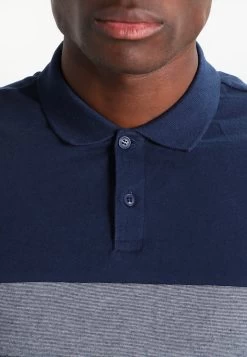 Pier One Polo Shirt - Dark Blue/Mottled Grey -Clothing Promotion Shop 867edff9fa1d4fa2bf2982c7c68448ba