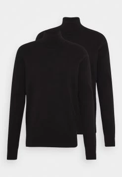 Pier One 2 Pack - Basic Turtleneck - Jumper - Black 14 Pier One 2 Pack - Basic Turtleneck - Jumper - Black -Clothing Promotion Shop 8734a667699e468ebb89189aafa90312