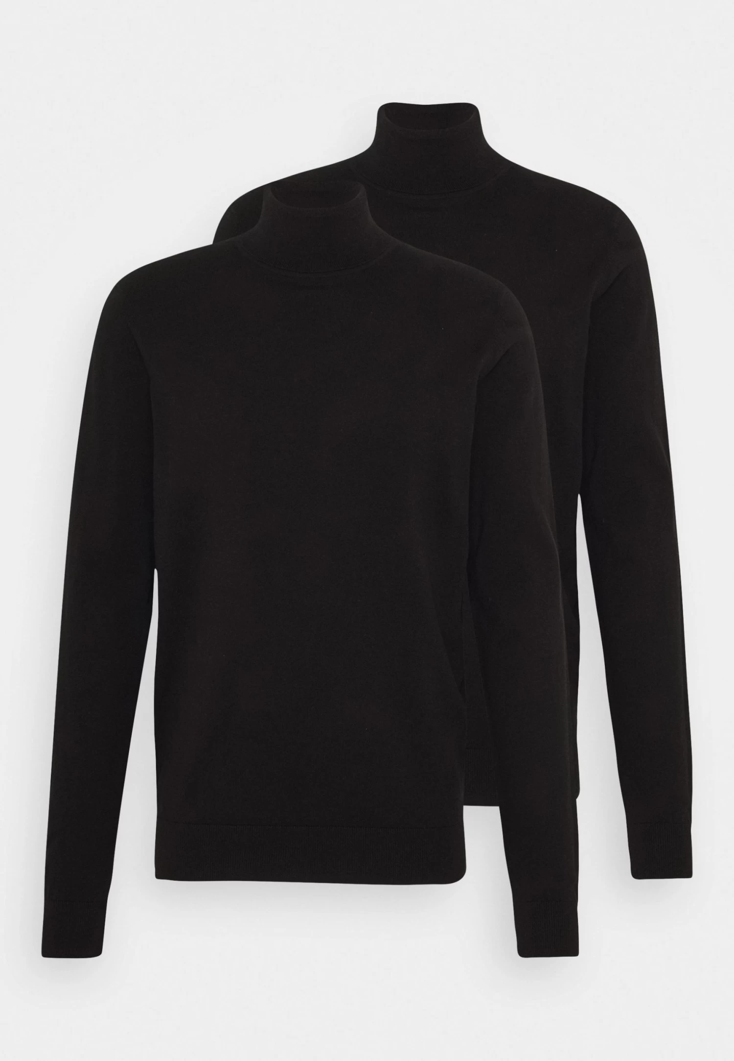 Pier One 2 Pack - Basic Turtleneck - Jumper - Black 8 Pier One 2 Pack - Basic Turtleneck - Jumper - Black - Image 6