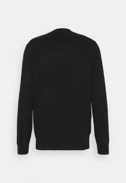 Lyle & Scott Crew Neck Jumper - Jumper - Jet Black -Clothing Promotion Shop 88d873087cf8430ab7bc3ea3b1cbb097