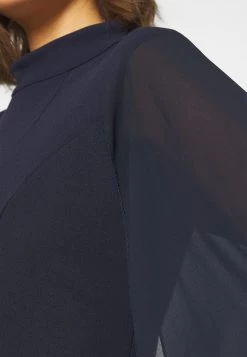 Wal G Cape Sleeve Dress - Cocktail Dress / Party Dress - Navy Blue -Clothing Promotion Shop 8c54e48d5e7d4f8d9d98a945baaf3a9a