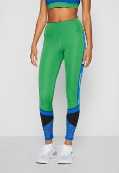 Lacoste Sport High Waist Active - Leggings - Tarragon/Kingdom/Black -Clothing Promotion Shop 8de660786bf6468293b67405a947ee47