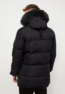 Aylmer Puffer Jacket - Winter Coat - Jet Black -Clothing Promotion Shop 8fe3af5cf8f9423aa1498c6eb0d15b84