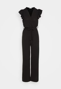 Wal G Fazza Ruffle- Jumpsuit - Black -Clothing Promotion Shop 919290df163345d4b8fee5f204753e27