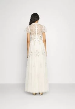 Needle & Thread Exclusive Petunia Cap Sleeve Gown - Occasion Wear - Cream -Clothing Promotion Shop 9922a66ee664405f8ce5066a1ad06819