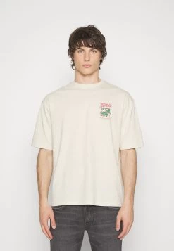 YOURTURN Crocodile Florida Graphic Tee Unisex- Print T-Shirt - Beige -Clothing Promotion Shop 9ec5e68fe32d49e684b20f4423bf8c94