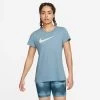 Nike | Women's Dry Tee DFC Crew -Clothing Promotion Shop AQ3212 495 W Nike DryTeeDFCCrew front