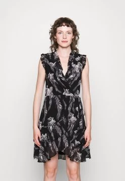 AllSaints Ari Mia Dress - Cocktail Dress / Party Dress - Black