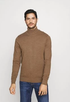 Pier One 2 Pack - Basic Turtleneck - Jumper - Black/Mottled Brown -Clothing Promotion Shop a52d909ff08d4481a443cfd7842d1b9b